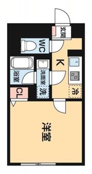 ハーモニーフラッツ神楽坂の間取り画像