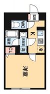 ハーモニーフラッツ神楽坂の間取り画像