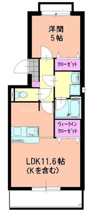 ドミール江西プレミアムの間取り画像
