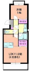 ドミール江西プレミアムの間取り画像