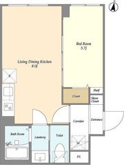 ウェルスクエア方南町の間取り画像