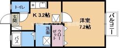 プリシェールキャッスルA棟の間取り画像