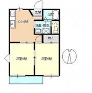 藤田コーポ Ⅱの間取り画像