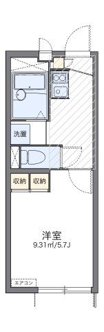 レオパレス追浜の間取り画像