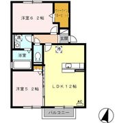 セジュールKⅡの間取り画像