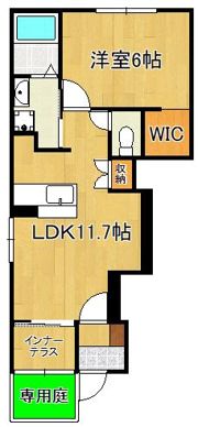 リバーサイドコート 御開の間取り画像