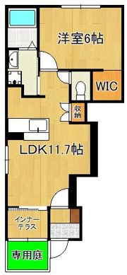 リバーサイドコート 御開の間取り画像