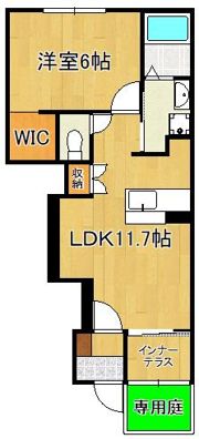 リバーサイドコート 御開の間取り画像