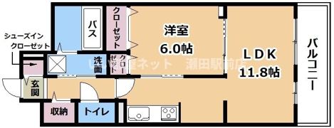 SYS大将軍の間取り画像