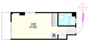 コーポ篠原の間取り画像