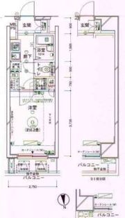 ヴェルト湯島の間取り画像