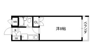カーサー高村の間取り画像