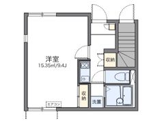 レオネクストわかば 1の間取り画像