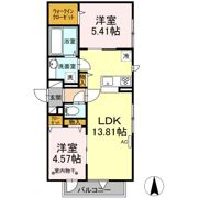 アンソレイエの間取り画像