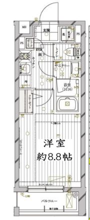 REGALIZ目黒西小山の間取り画像