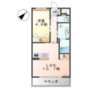 大原駅前セントラルマンションの間取り画像