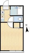 ラフィネ竹の塚の間取り画像