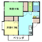 ウェルコーポ福田の間取り画像