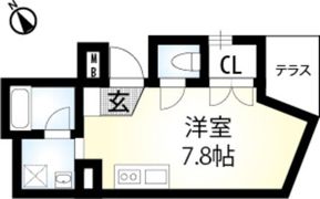 repetto上大岡の間取り画像