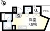repetto上大岡の間取り画像