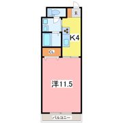 パラティーナ 南館の間取り画像