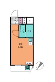 パールマンション万代橋の間取り画像