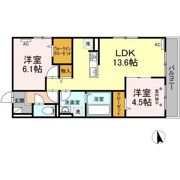 ソレイユ（余戸東）の間取り画像