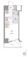 JMFレジデンス北品川の間取り画像