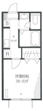 クレールの間取り画像