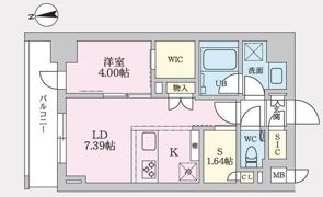 タスキプライムテラス後楽園の間取り画像