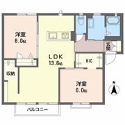 ディアスイーストの間取り画像