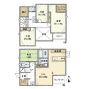 青山4丁目戸建の間取り画像