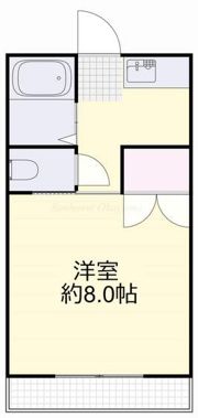 フローリッシュ神田Ⅱの間取り画像