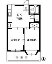 メゾンレオAの間取り画像