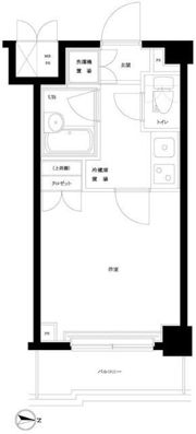ルーブル南品川の間取り画像