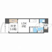 セレニテ福島アリアの間取り画像