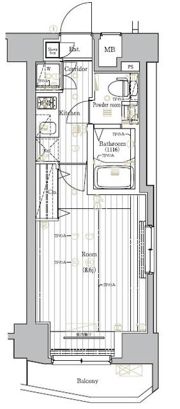 レアライズ新宿の間取り画像