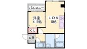 クレール西多聞通の間取り画像