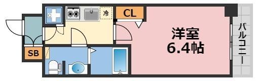 ジュネーゼグラン南堀江の間取り画像