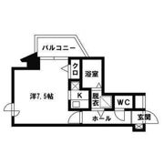 アンジェ大橋の間取り画像