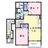 グリーンヒルズ姶良Cの間取り画像