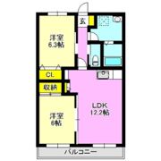 井野マンションの間取り画像