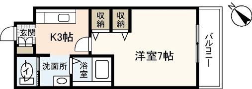 カーサ大塚2NDの間取り画像