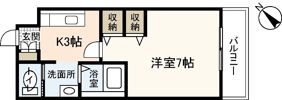 カーサ大塚2NDの間取り画像
