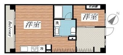 コスモ学芸大学の間取り画像