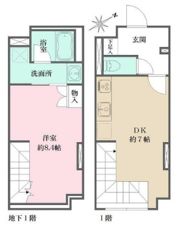 Fika大井町の間取り画像