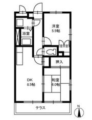 アーバンス・Kの間取り画像