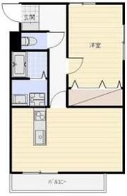 アモリールⅡの間取り画像