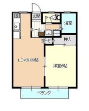 サンビレッジ千現の間取り画像