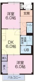 Surplus Twoマーベラス95の間取り画像